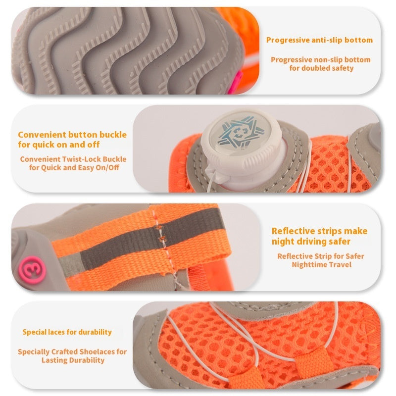 Cozy-Comfy Dog Shoes (Pack of 4Pcs)